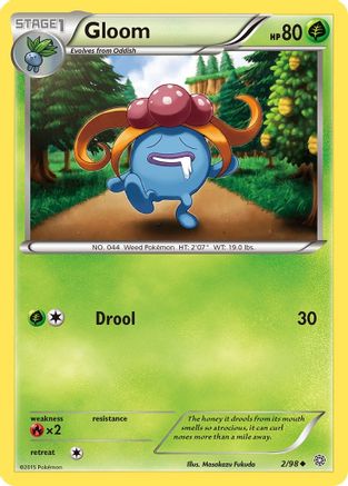 Gloom (002/98) [XY  Ancient Origins] Reverse Holofoil - Uncommon