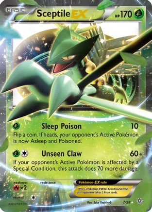 Sceptile EX (007/98) [XY  Ancient Origins] Holofoil - Ultra Rare