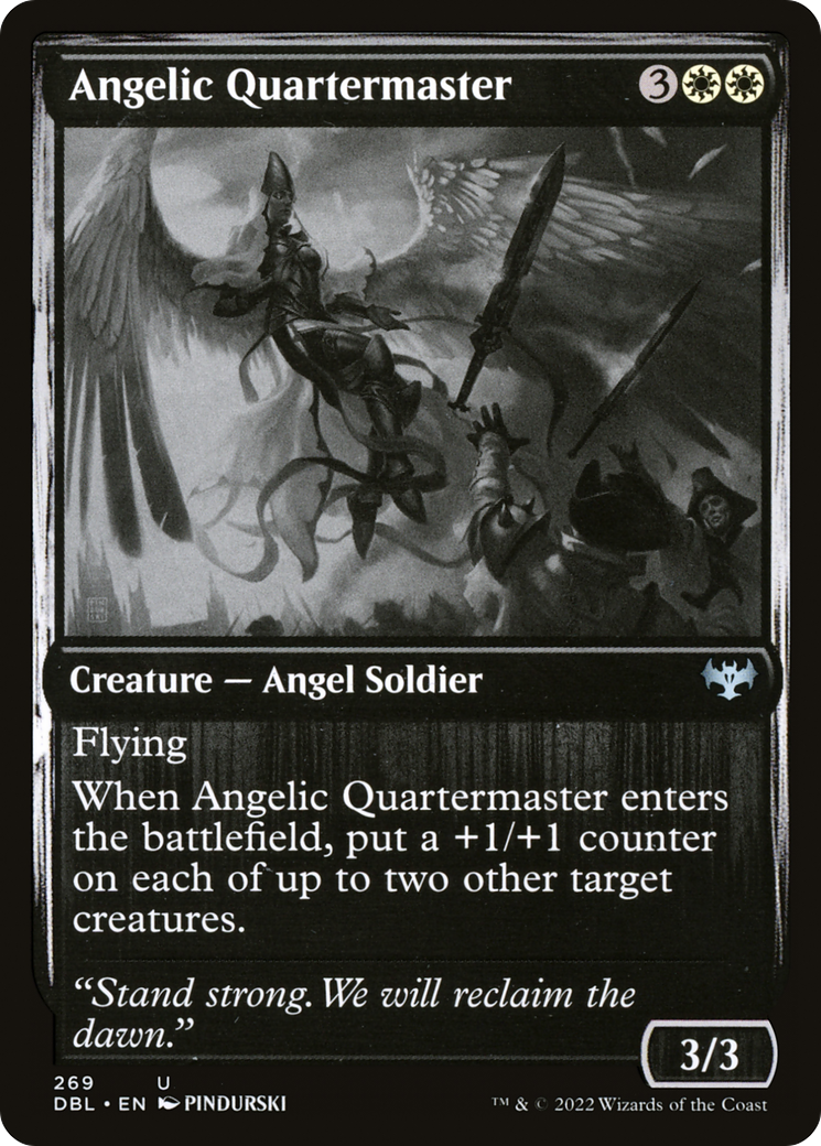 Angelic Quartermaster (DBL-269) [Innistrad: Double Feature]