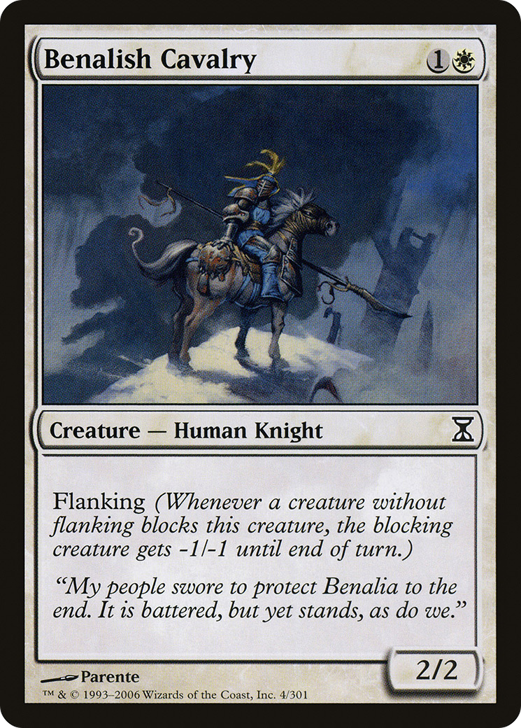 Benalish Cavalry (TSP-004) [Time Spiral]