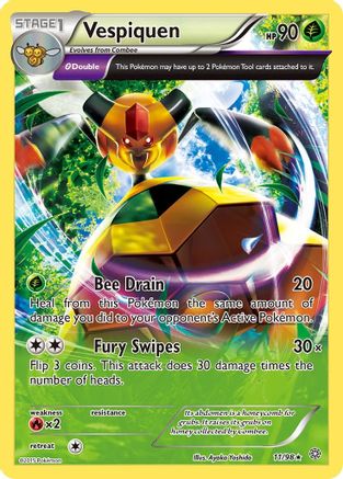 Vespiquen (011/98) [XY  Ancient Origins] Reverse Holofoil - Rare