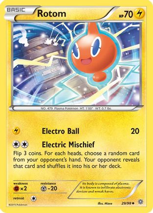 Rotom (029/98) [XY  Ancient Origins] - Uncommon