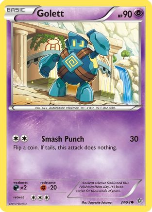 Golett (034/98) [XY  Ancient Origins] - Common