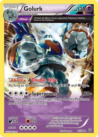 Golurk (035/98) [XY  Ancient Origins] - Rare