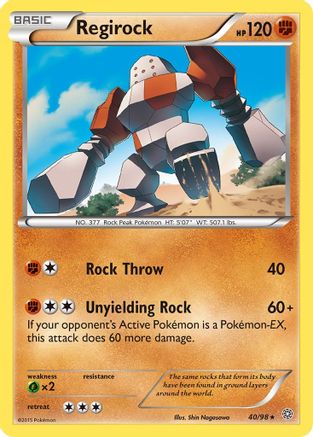 Regirock (040/98) [XY  Ancient Origins] - Rare