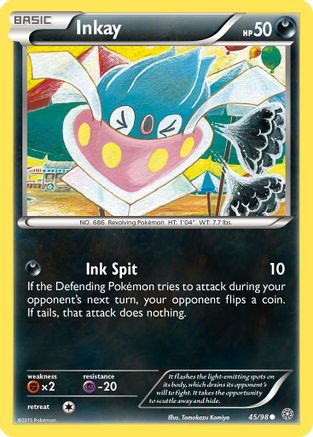 Inkay (045/98) [XY  Ancient Origins] - Common