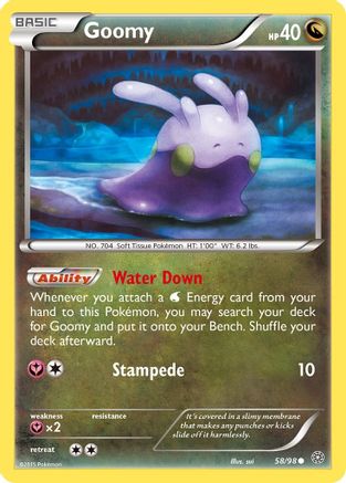 Goomy (058/98) [XY  Ancient Origins] Reverse Holofoil - Common