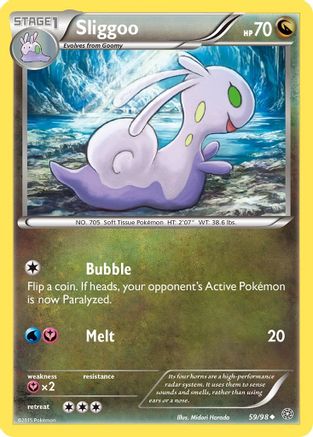 Sliggoo (059/98) [XY  Ancient Origins] - Uncommon