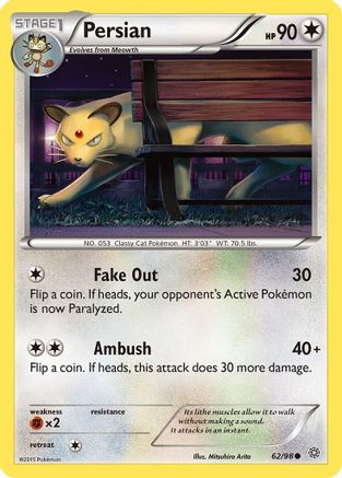 Persian (062/98) [XY  Ancient Origins] - Common