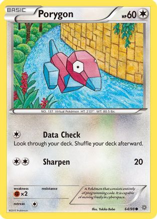 Porygon (064/98) [XY  Ancient Origins] - Common
