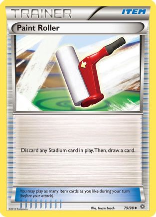 Paint Roller (079/98) [XY  Ancient Origins] Reverse Holofoil - Uncommon