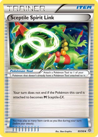 Sceptile Spirit Link (080/98) [XY  Ancient Origins] - Uncommon