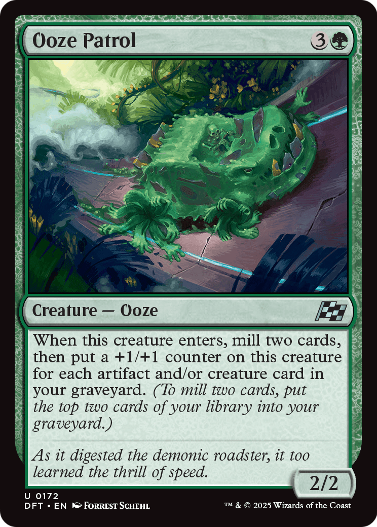 Ooze Patrol (DFT-172) [Aetherdrift] Foil