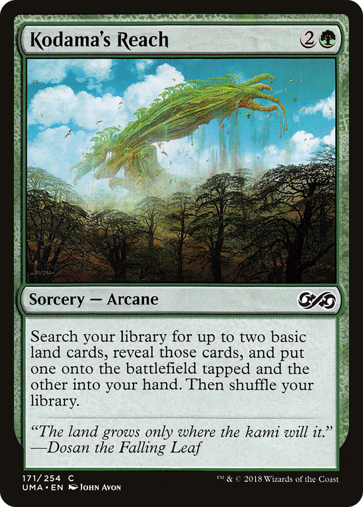 Kodama's Reach (UMA-171) [Ultimate Masters]