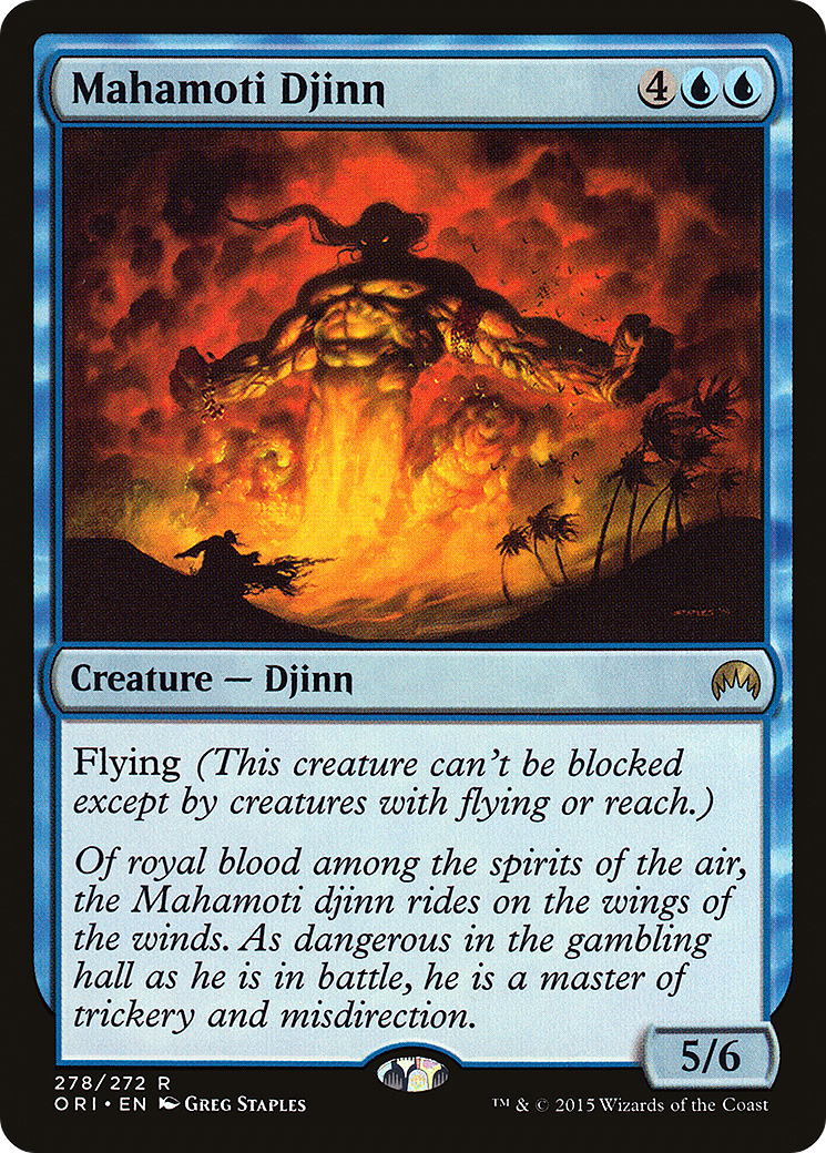 Mahamoti Djinn (ORI-278) [Magic Origins]
