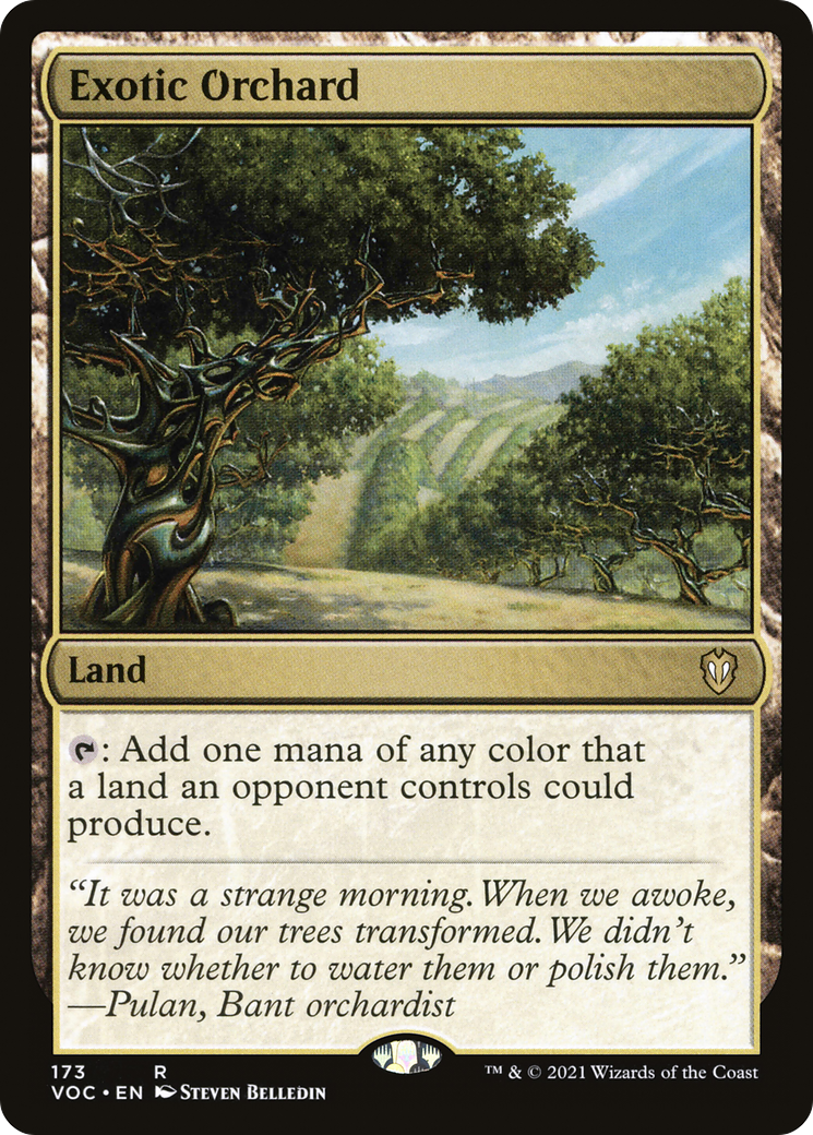Exotic Orchard (VOC-173) [Crimson Vow Commander]