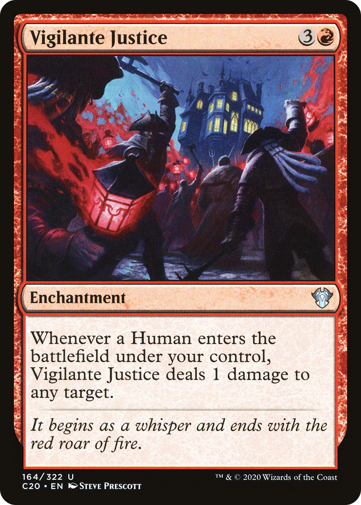 Vigilante Justice (C20-164) [Commander 2020]
