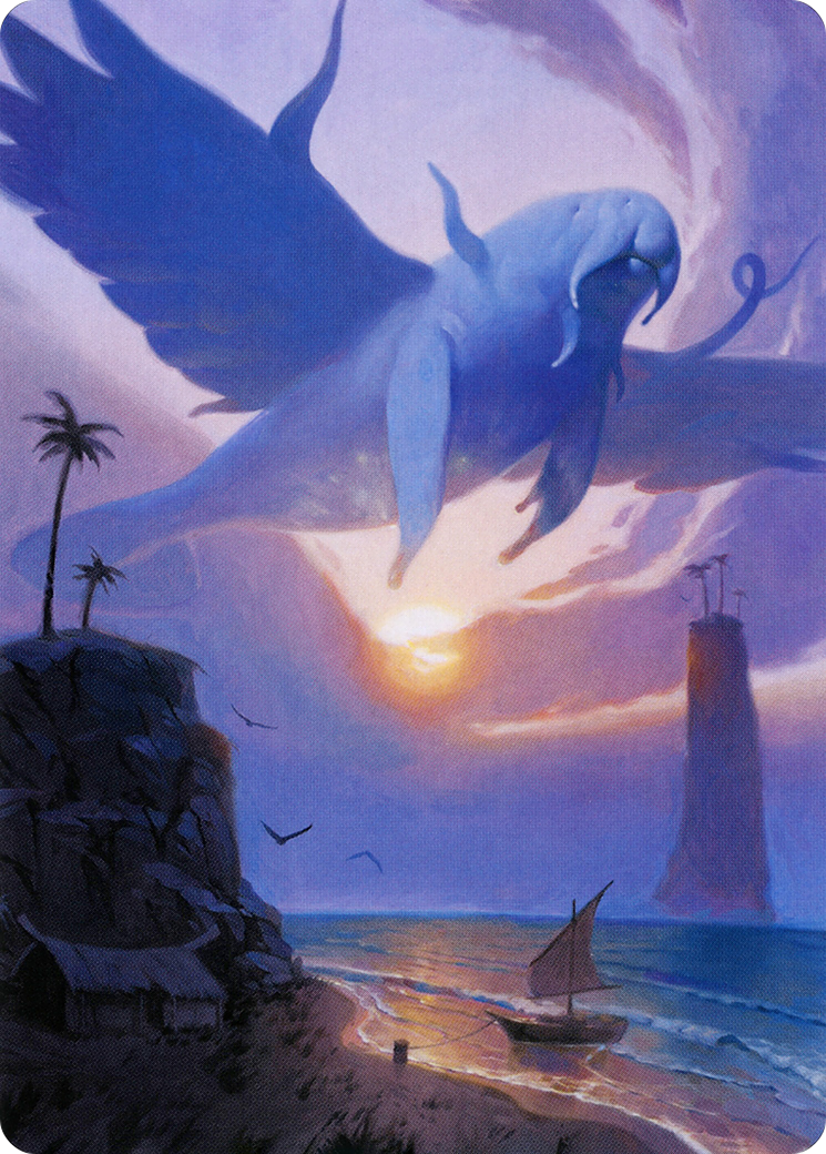 Aeromoeba // Aeromoeba (AMH2-011) (Borderless) [Modern Horizons 2 Art Series] Foil