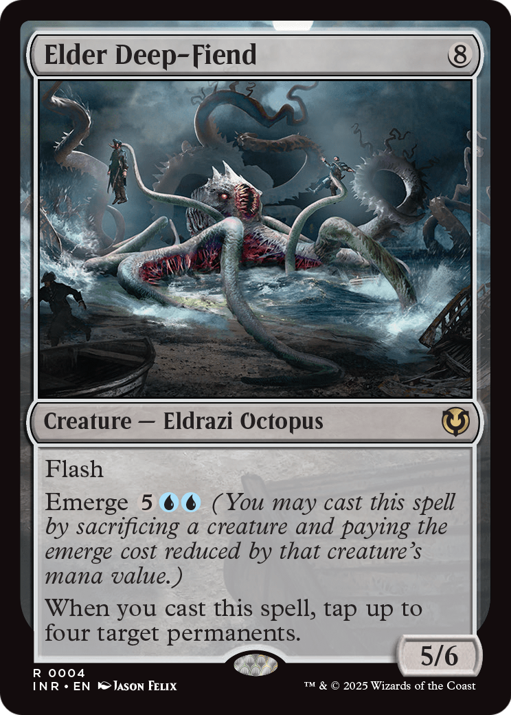 Elder Deep-Fiend (INR-004) [Innistrad Remastered] Foil