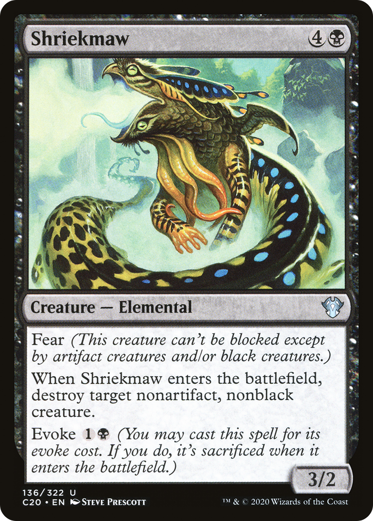 Shriekmaw (C20-136) [Commander 2020]