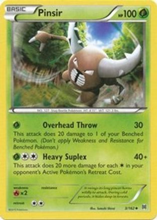 Pinsir (003/162) [XY  BREAKthrough] - Uncommon