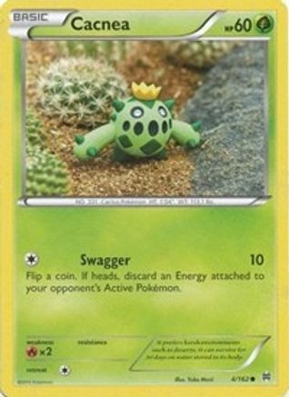 Cacnea (004/162) [XY  BREAKthrough] Reverse Holofoil - Common