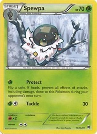 Spewpa (014/162) [XY  BREAKthrough] - Uncommon