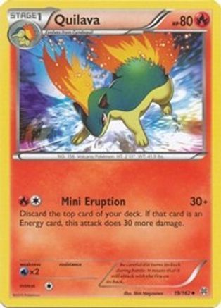 Quilava (019/162) [XY  BREAKthrough] - Uncommon