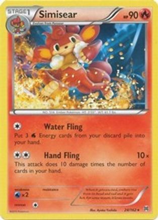 Simisear (024/162) [XY  BREAKthrough] - Rare