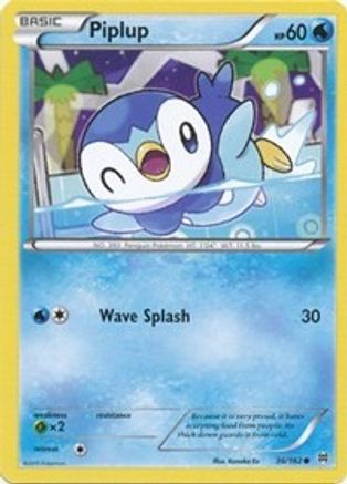 Piplup (036/162) [XY  BREAKthrough] - Common