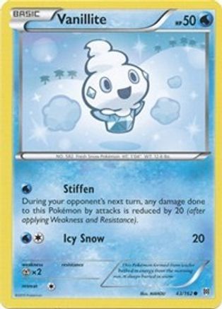 Vanillite (043/162) [XY  BREAKthrough] - Common