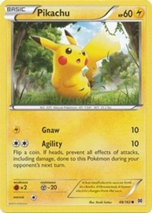 Pikachu (048/162) [XY  BREAKthrough] - Common