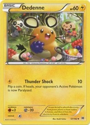 Dedenne (057/162) [XY  BREAKthrough] Reverse Holofoil - Uncommon