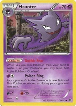Haunter (059/162) [XY  BREAKthrough] - Uncommon