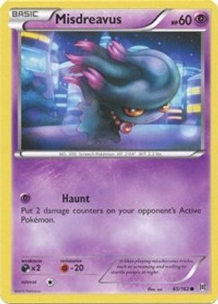 Misdreavus (065/162) [XY  BREAKthrough] - Common