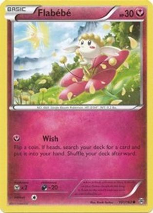 Flabebe (101/162) [XY  BREAKthrough] Reverse Holofoil - Common