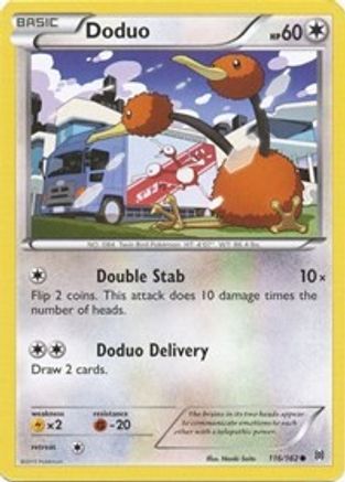 Doduo (116/162) [XY  BREAKthrough] - Common