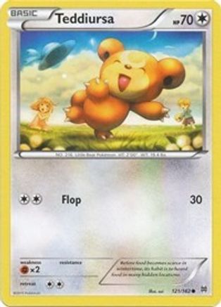 Teddiursa (121/162) [XY  BREAKthrough] - Common