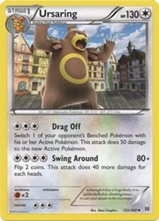 Ursaring (122/162) [XY  BREAKthrough] - Uncommon