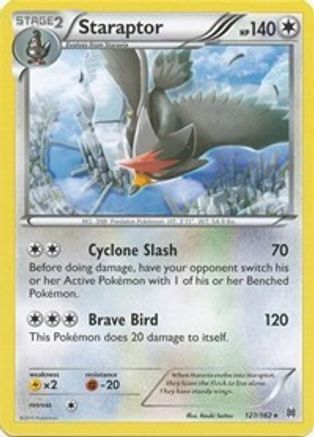 Staraptor (127/162) [XY  BREAKthrough] Reverse Holofoil - Rare