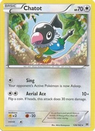 Chatot (128/162) [XY  BREAKthrough] - Rare