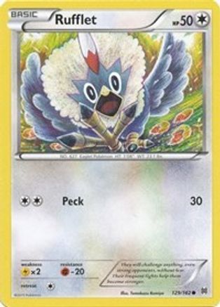 Rufflet (129/162) [XY  BREAKthrough] - Common