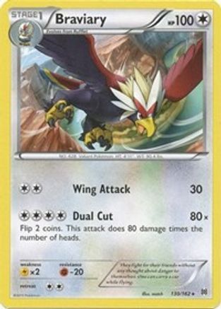 Braviary (130/162) [XY  BREAKthrough] - Rare