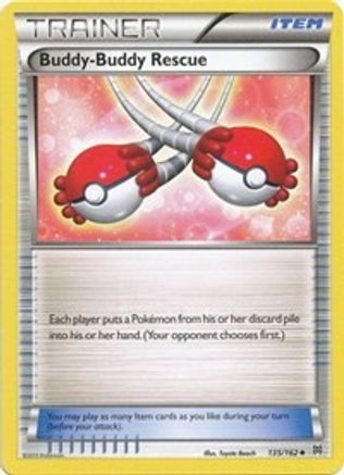 Buddy-Buddy Rescue (135/162) [XY  BREAKthrough] - Uncommon