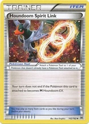 Houndoom Spirit Link (142/162) [XY  BREAKthrough] - Uncommon
