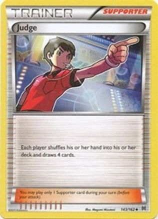 Judge (143/162) [XY  BREAKthrough] Reverse Holofoil - Uncommon