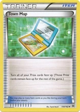 Town Map (150/162) [XY  BREAKthrough] - Uncommon