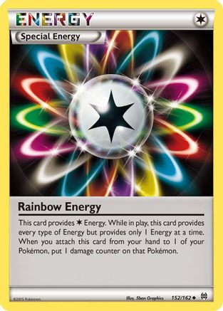 Rainbow Energy (152/162) [XY  BREAKthrough] Reverse Holofoil - Uncommon