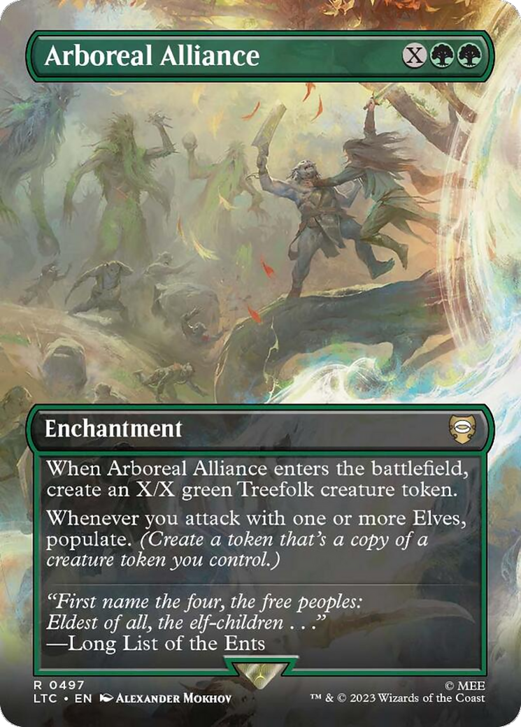 Arboreal Alliance (Borderless) (LTC-497) [Tales of Middle-earth Commander]