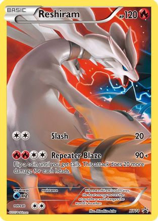 Reshiram (Full Art Promo) (XY74/211) [XY Promos] Holofoil - Promo